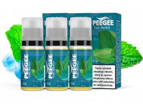 peegee trojity mentol triple menthol 3x10