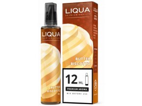 Příchuť Liqua Mix&Go Butter Biscotto 12ml (Máslové sušenky)