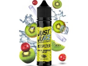 Příchuť Just Juice - Kiwi and Cranberry on Ice 20ml Shake and Vape