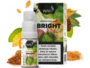 E-liquid WAY to Vape Bright 10ml (směs mladých tabáků)
