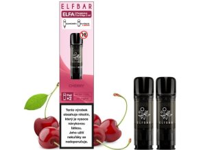 elf bar elfa pods cartridge 2pack cherry 20mg 2pack