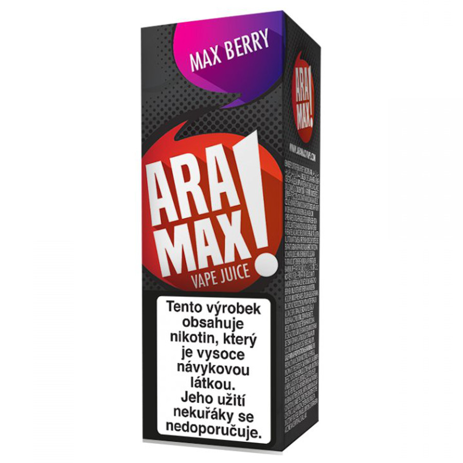 Fotografie Lesní plody / Max Berry - Aramax liquid - 10ml Obsah nikotinu: 6mg