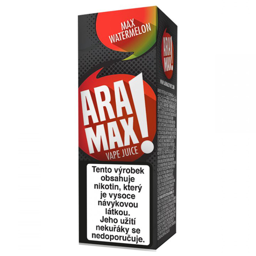 Meloun / Watermelon - Aramax liquid - 10ml Obsah nikotinu: 18mg