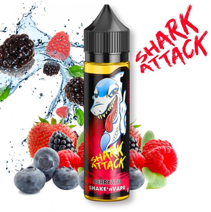 Fotografie Příchuť IMPERIA Shark Attack - Shake and Vape 10ml Berryato