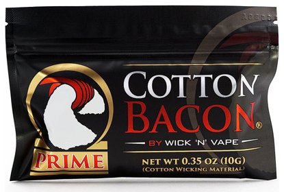 Přírodní vata Wick N Vape Cotton Bacon Prime (10ks)