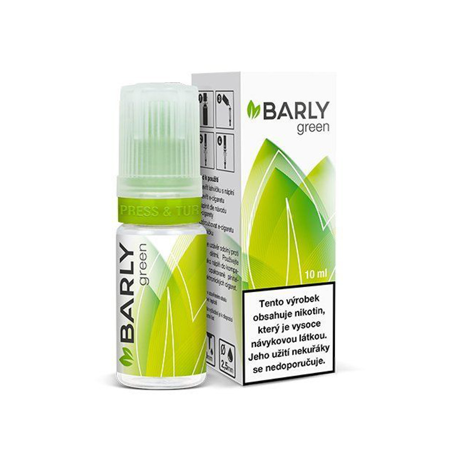 Barly GREEN Obsah nikotinu: 5mg