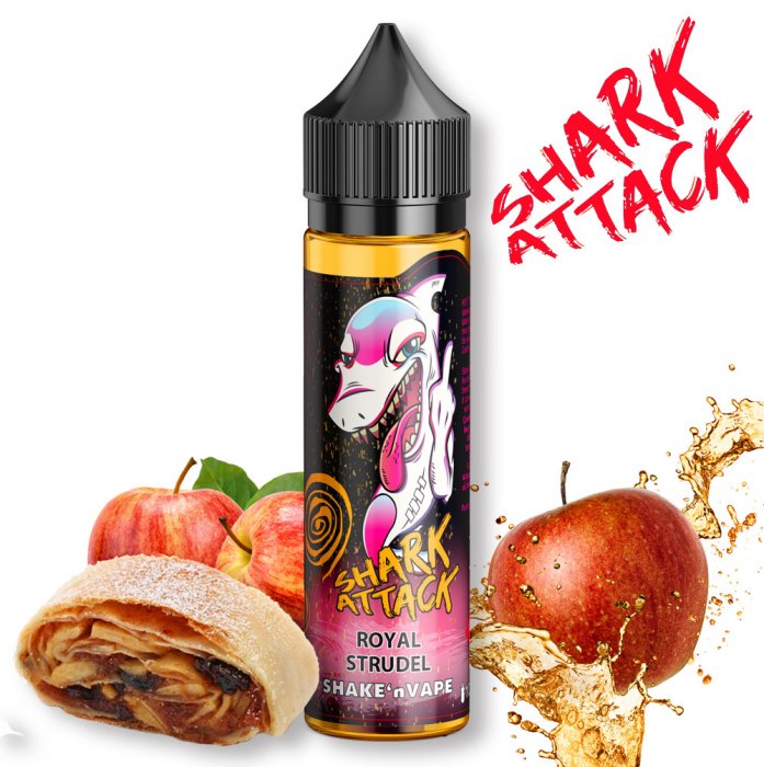 Fotografie Příchuť IMPERIA Shark Attack - Shake and Vape 10ml Royal Strudel