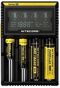 Nitecore D4 nabíječka s displejem