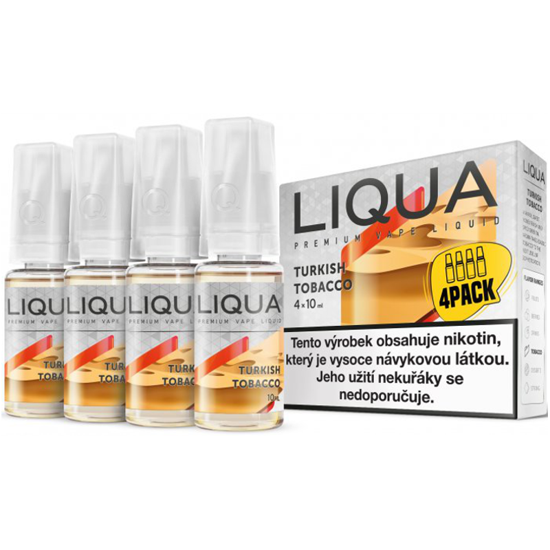 Turecký tabák - Turkish Tobacco - LIQUA Elements 4x10ml Obsah nikotinu: 3mg