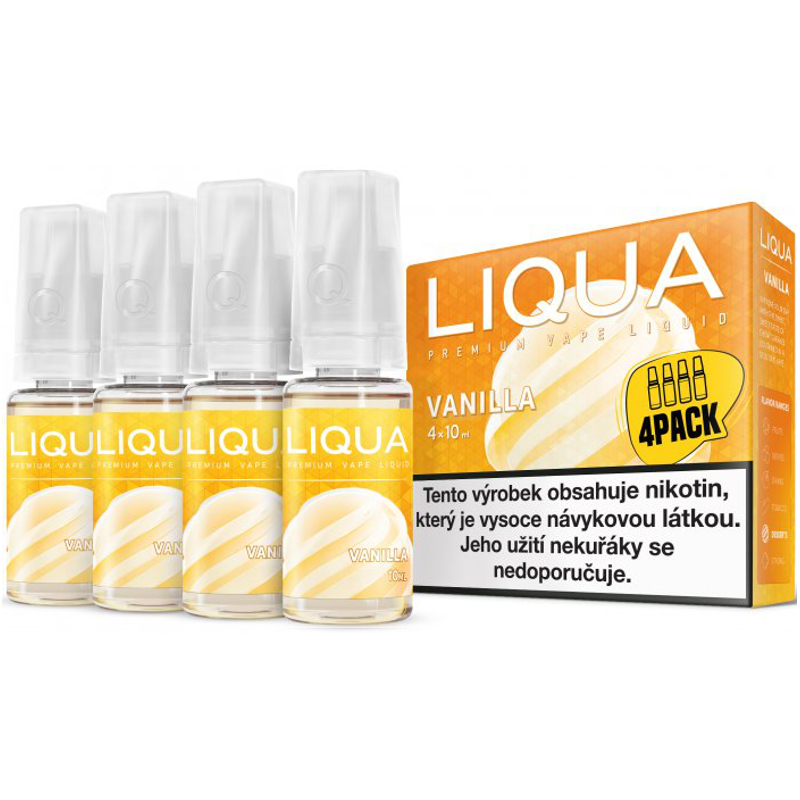 Ritchy Vanilka - Vanilla - LIQUA Elements 4x10ml Obsah nikotinu: 6mg