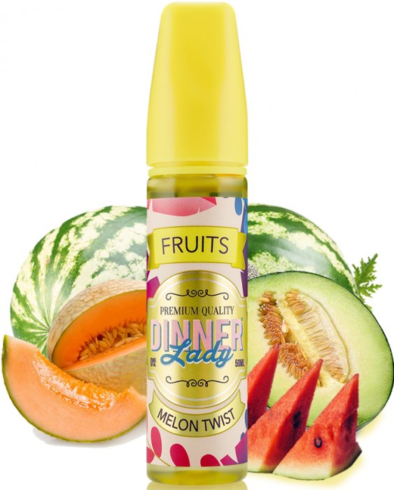 Fotografie Příchuť Dinner Lady Fruits 20ml Kiwi Melon