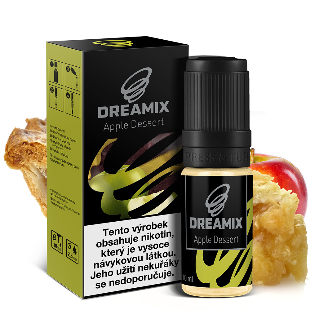 Dreamix - Jablečný dezert (Apple Dessert) 10ml Obsah nikotinu: 3mg