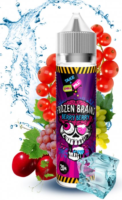 Fotografie Příchuť Chill Pill Shake and Vape Frozen Brains 12ml