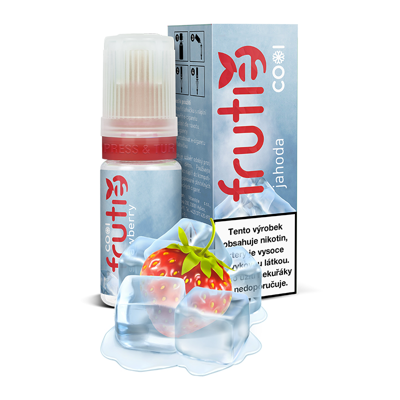 Frutie Cool - Jahoda 10ml Obsah nikotinu: 2mg