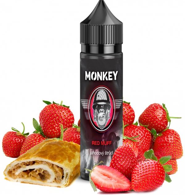 Příchuť MONKEY liquid Shake and Vape Red Muff 12ml