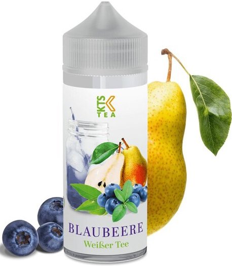 KTS Tea Shake and Vape 30ml Blaubeere (Hruška s borůvkami)