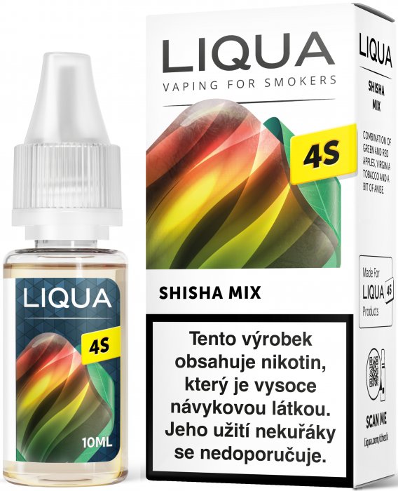 Fotografie Liquid LIQUA 4S Shisha Mix 10ml-20mg