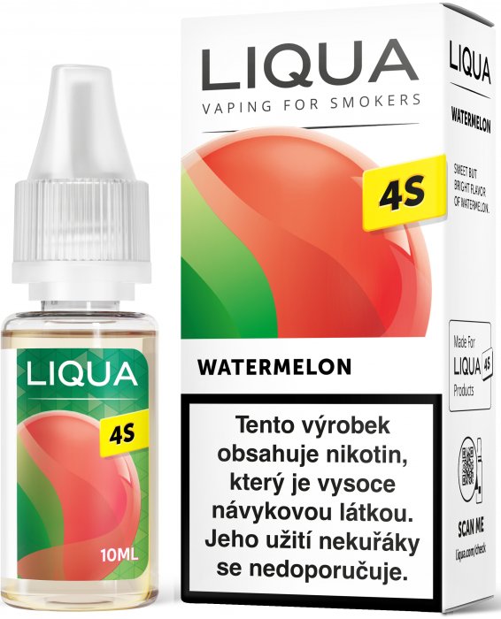 Fotografie Liquid LIQUA 4S Watermelon 10ml-20mg