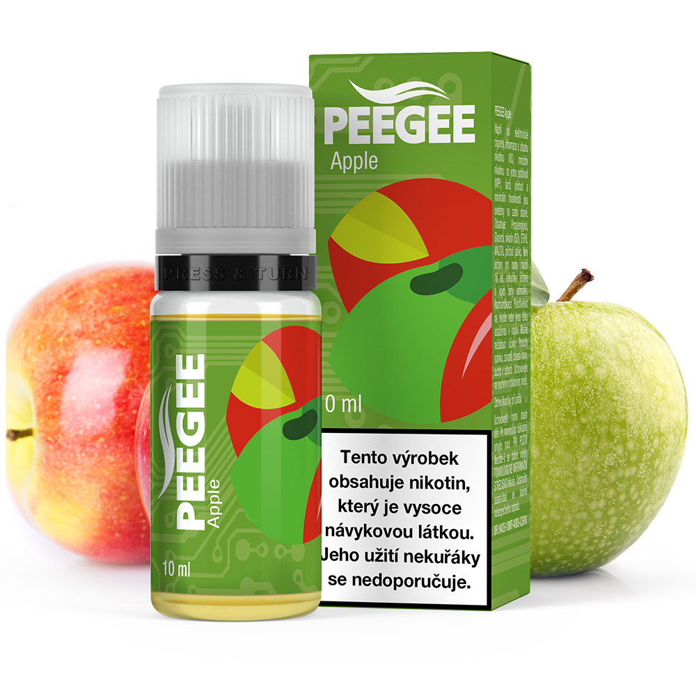 PEEGEE - Jablko (Apple) Obsah nikotinu: 12mg