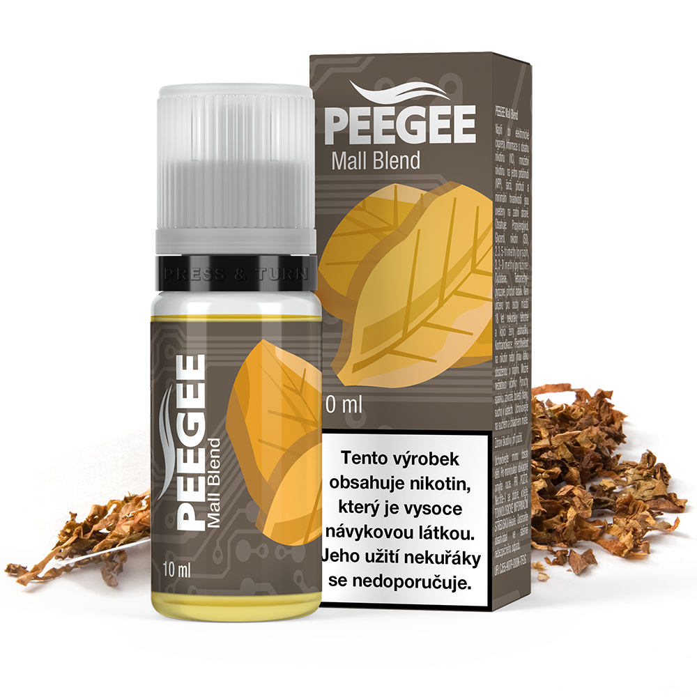 PEEGEE - Mall Blend Obsah nikotinu: 12mg