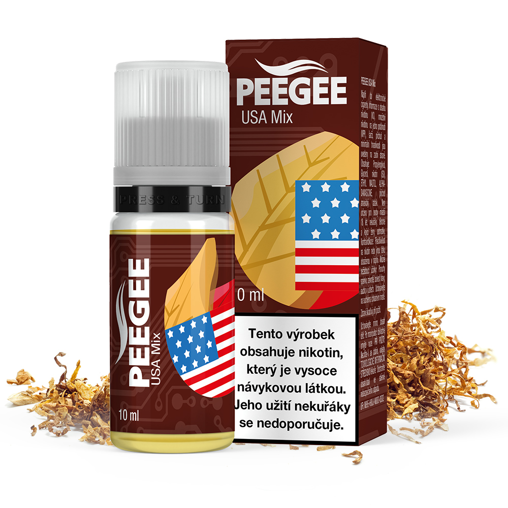 PEEGEE - USA MIX Obsah nikotinu: 6mg