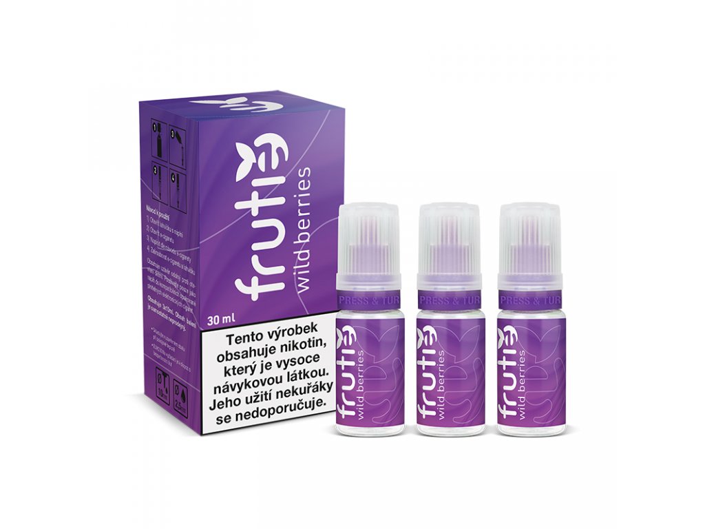 Frutie - Lesní plody (Wild Berries) 30ml Obsah nikotinu: 14mg