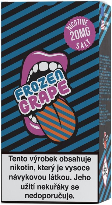 Fotografie Liquid Big Mouth SALT Frozen Grape 10ml - 20mg