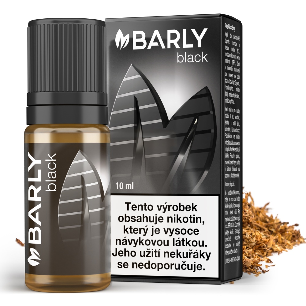 Barly BLACK Obsah nikotinu: 3mg