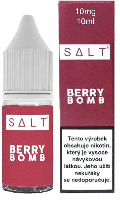 Juice Sauz Ltd (VB) Juice Sauz SALT 10ml Berry Bomb (Svěží červené bobule) Obsah nikotinu: 10mg
