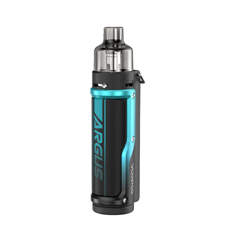 Fotografie VOOPOO Argus Pro 80W grip 3000mAh Full Kit Litchi Leather and Blue