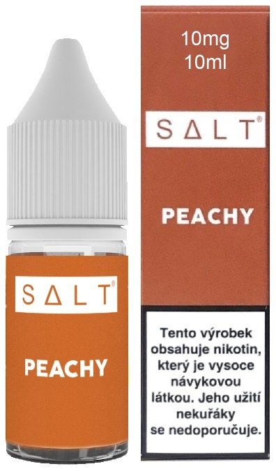 Juice Sauz SALT 10ml Peachy (Broskve a meruňky) Obsah nikotinu: 10mg