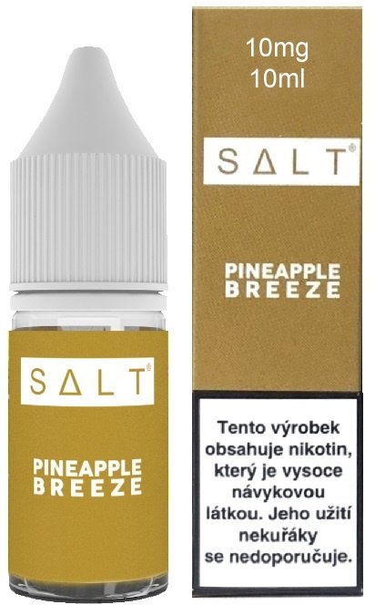 Fotografie Juice Sauz SALT 10ml Pineapple Breeze (Ledový ananas) Obsah nikotinu: 10mg