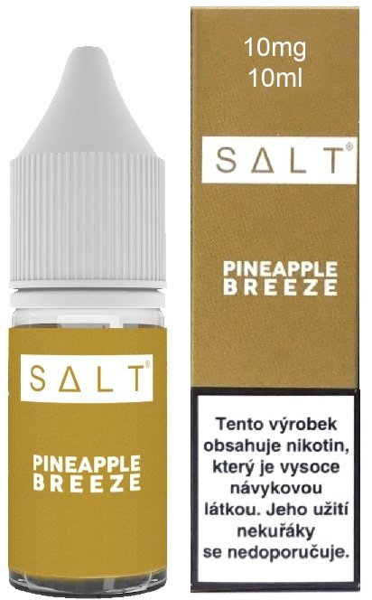 Juice Sauz SALT 10ml Pineapple Breeze (Ledový ananas) Obsah nikotinu: 10mg