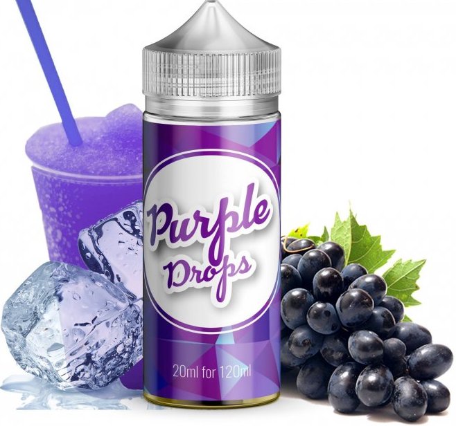 Fotografie Příchuť Infamous Drops Shake and Vape 20ml Purple Drops