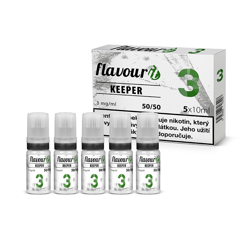 Flavourit KEEPER - 50/50 3mg, 5x10ml