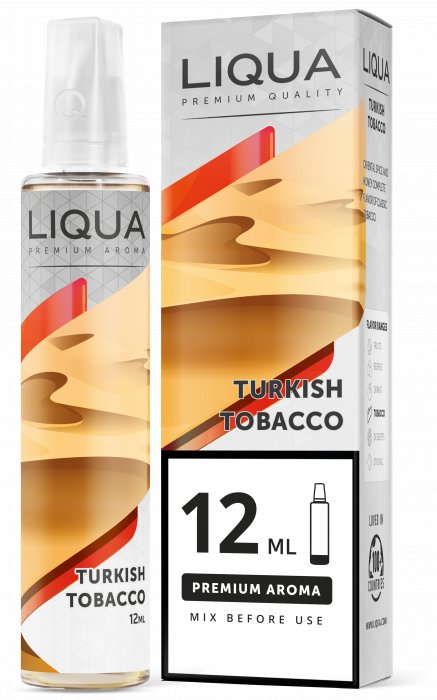 Příchuť Liqua Mix&Go Turkish Tobacco 12ml (Turecký tabák)