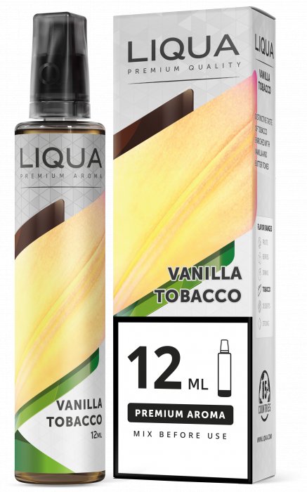 Ritchy-Liqua Příchuť Liqua Mix&Go Vanilla Tobacco 12ml (Vanilkový tabák)