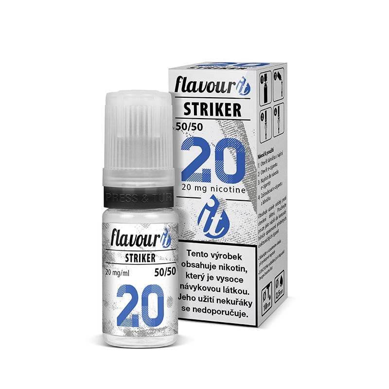 FLAVOURIT STRIKER - 50/50 - 20MG BOOSTER, 10ML