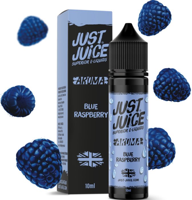 Fotografie Příchuť Just Juice - Blue Raspberry 10ml Shake and Vape