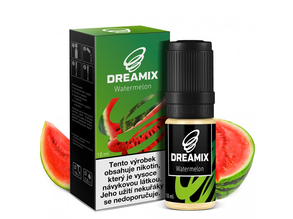 Dreamix - Vodní meloun (Watermelon) 10ml Obsah nikotinu: 3mg