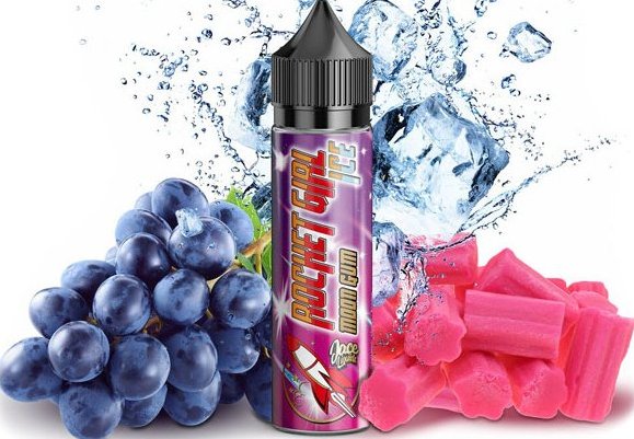 Příchuť Rocket Girl - Moon Gum ICE Shake and Vape 15ml