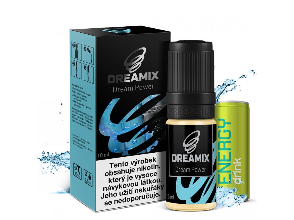 Dreamix - Energetický nápoj (Guarana Power) 10ml Obsah nikotinu: 0mg