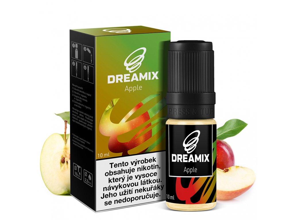 Dreamix - Jablko (Apple) 10ml Obsah nikotinu: 0mg