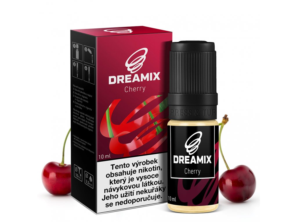 Dreamix - Třešeň (Cherry) 10ml Obsah nikotinu: 0mg
