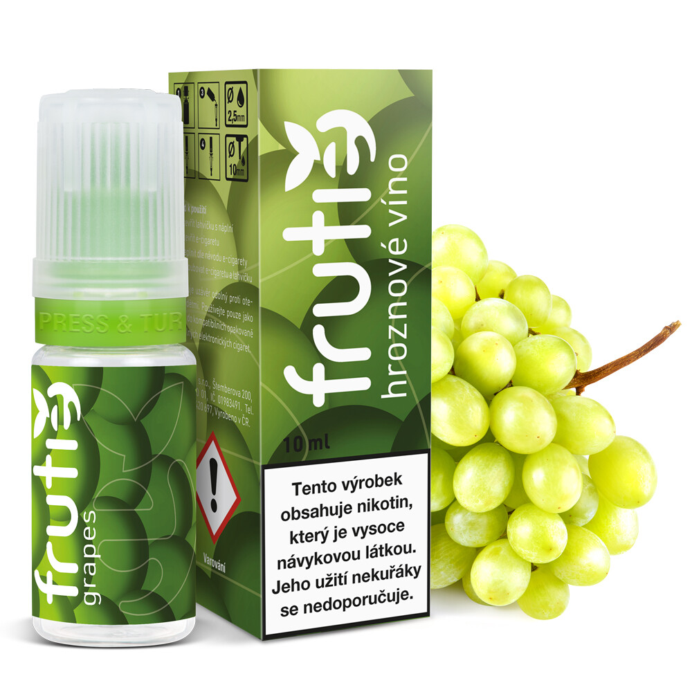 Frutie - Hrozno (Grape) 10ml Obsah nikotinu: 0mg