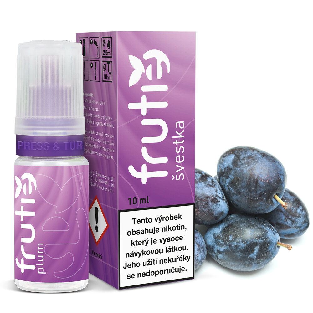 Frutie - Švestka (Plum) 10ml Obsah nikotinu: 14mg