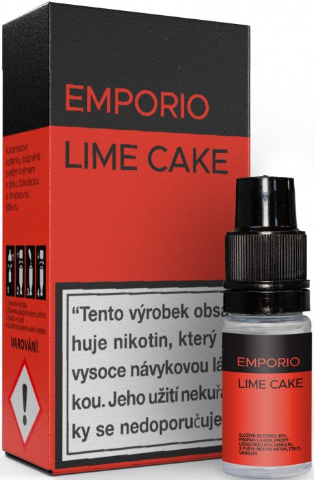 Imperia Emporio 10ml: Lime Cake Obsah nikotinu: 0mg