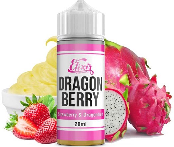 Fotografie Příchuť Infamous Elixir Shake and Vape 20ml Dragonberry