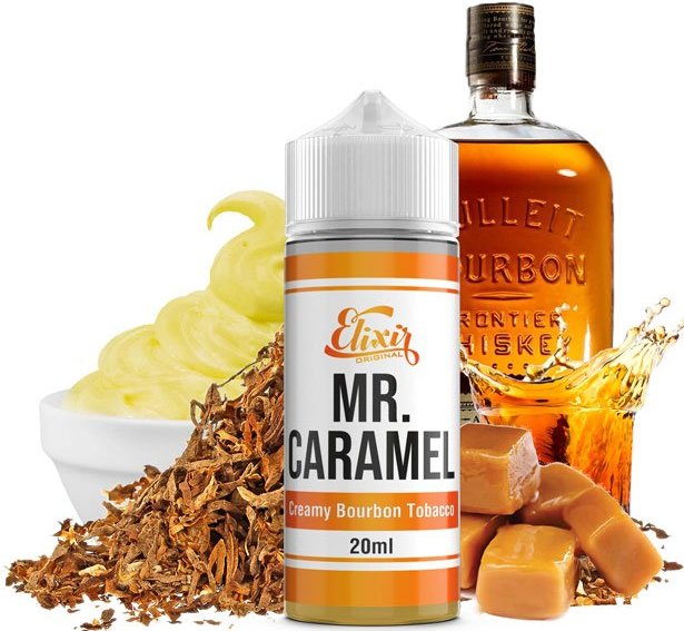 Fotografie Příchuť Infamous Elixir Shake and Vape 20ml Mr. Caramel