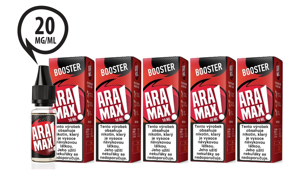 Aramax Booster 5x10ml PG50-VG50 20mg